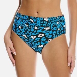 COCO REEF Verso Reversible High-Waist Bikini Bottoms, swimsuit, swimwear size M